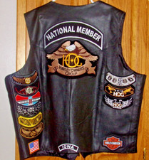 Gilet in pelle Harley-Davidson