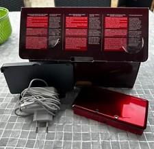 Nintendo 3ds Metallic RED usato + pellicole di protezione schermi