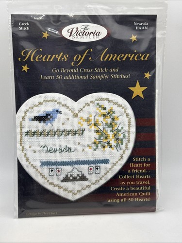 The victoria sampler hearts - sampler, of