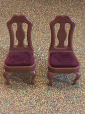 Sylvanian Families Cucina RICAMBI Sedia Velluto Lusso Sala da Pranzo Hotel Calico