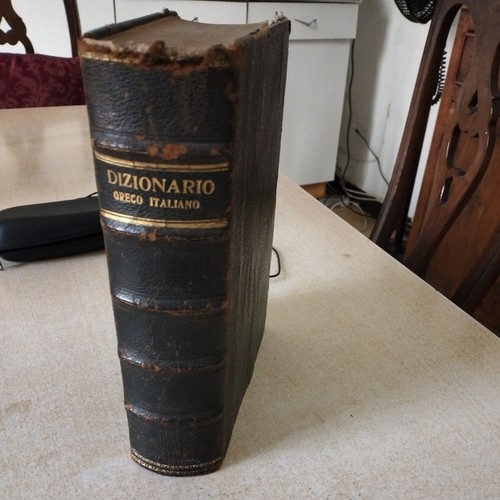 Dizionario greco italiano - greco,