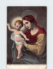 Postcard Madonna with Child