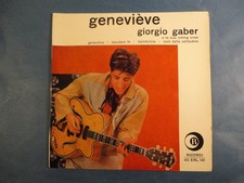 EP ITALY - GIORGIO GABER -