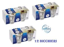SET 12 BICCHIERI IN VETRO
