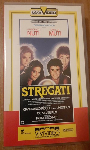 Vhs stregati francesco nuti - vhs,