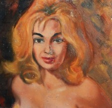 Antico dipinto ad olio