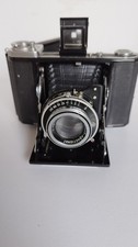 Zeiss Ikon Ikonta fotocamera pieghevole 6x9 + custodia in pelle originale - foto vintage