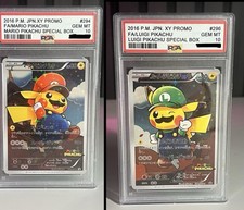 Pokémon PSA10 Luigi + Mario