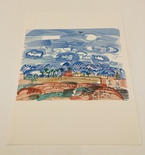 Lithographie Raoul Dufy -