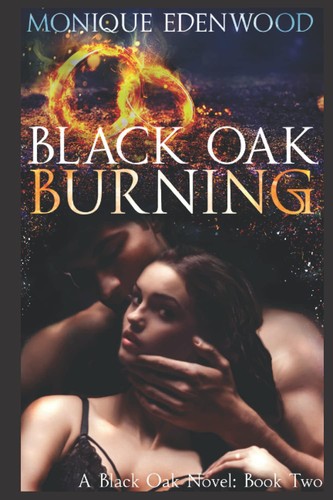 Black oak burning - black,