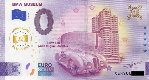 Banconota euro museo - 0,