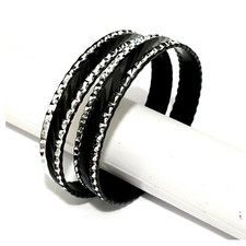 Bracciale Indiano Rigido set Ø6,8cm Accessorio Bangle Bollywood
