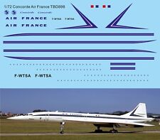 1/72 Decals per Concorde Air France First livery TB Decal TBD898