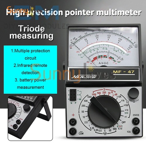 Voltmetro 1000v 500ma - ac/dc, 1000v/500ma