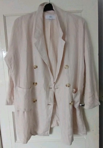 Blazer oversize 100 - %, lino