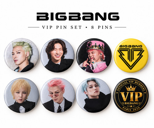 Bigbang pins set - bigbang,