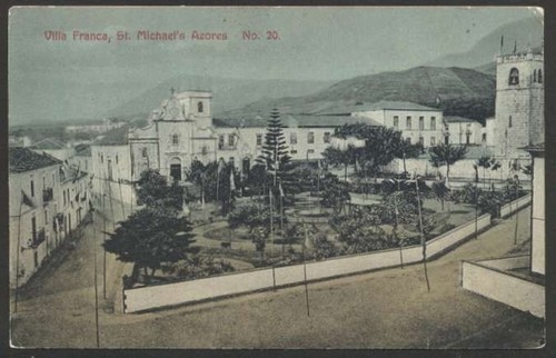 Portugal postcard villa franca - postcard,