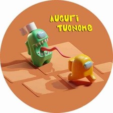 Cialda AMONG US con NOME