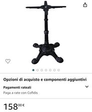 Piede In Ghisa Per Tavolo