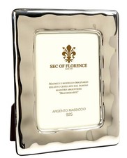 CORNICE PORTAFOTO ARGENTO STERLING 925 18x24 ONDA / 18x24 GER