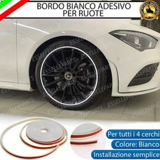 PROFILO RUOTE BIANCO BORDO