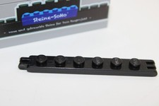 Lego (c) 1x Piastra Snodata 1x6 - 4504 - Nero - Cerniera Pieghevole Giunto - Cerniera