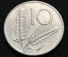 Italy 10 Lire 1954. World