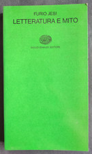 LETTERATURA E MITO Furio Jesi
