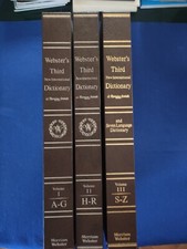 webster's third new international dictionary unabridged unabridged 3 volumi