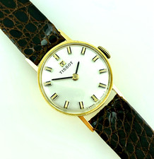 Orologio donna TISSOT in Oro 18Kt Orologio Vintage Lady Meccanico Funzionante