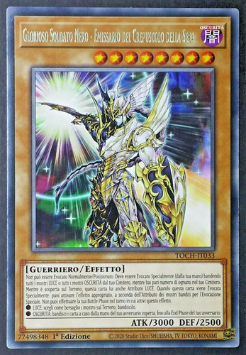 Glorioso soldato nero - glorioso,