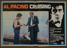 fotobusta  CRUISING AL PACINO PAUL SORVINO GERALD WALKER KAREN ALLEN