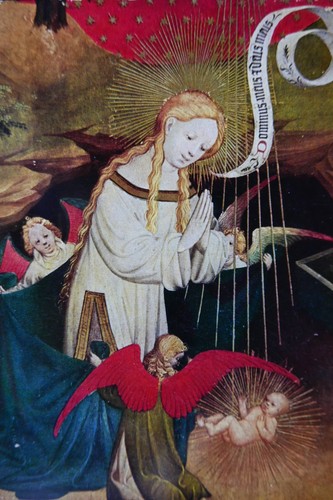 Biglietto artistico natale - 1,