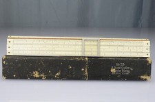 Albert Nestler N°23 Regolo Calcolatore System Rietz Legno 25cm Made in Germany