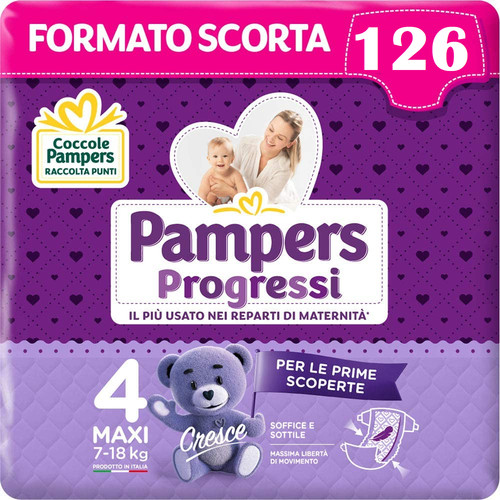 Pampers progressi maxi 4 - progressi,