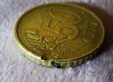 Moneta 50 centesimi con Errore di conio da Belgio?? anno 1999,