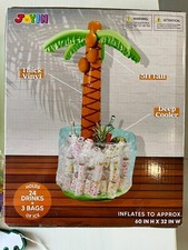 Kit Decorazione Festa Tropicale / Hawaiana - Palma Porta Bevande Per Piscina