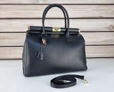 Elegante borsa tote in pelle