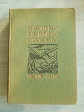 Libro Dizionario enciclopedico moderno Labor Volume 1 a-cim  M09