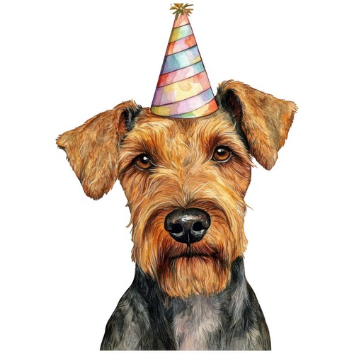 Adesivi airedale terrier - 3,