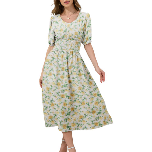 Vestito midi estivo - vestito,