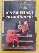 LIBRO LA GEOGRAFIA DI ENZO BIAGI - SCANDINAVIA - RIZZOLI 1977