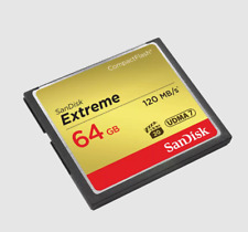Scheda di Memoria SANDISK EXTREME Compact Flash 64GB 