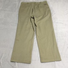 Dickies Pantalone Uomo 36x30 Beige Chino Regular Workwear USA Utility W36 L30