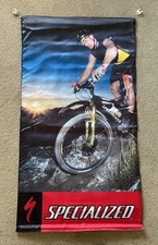 Striscione Rivenditore Specializzato Nuovo, Doppio Lato, Mountain Bike, 29 1/2” X 53”