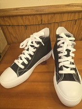 Scarpe platform bianche e nere