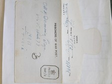 BARI-LETTERA DI PRIGIONIERO IN INDIA-INTERESSANTE CONTENUTO-CAMPO 27/3-15/8/1945