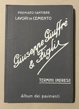 GIUSEPPE GIUFFRE' TERMINI IMERESE CATALOGO MATTONELLE CEMENTINE 1930