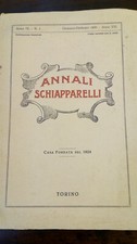 Annalì Schiapparelli