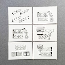 Libro intaglio architettonico